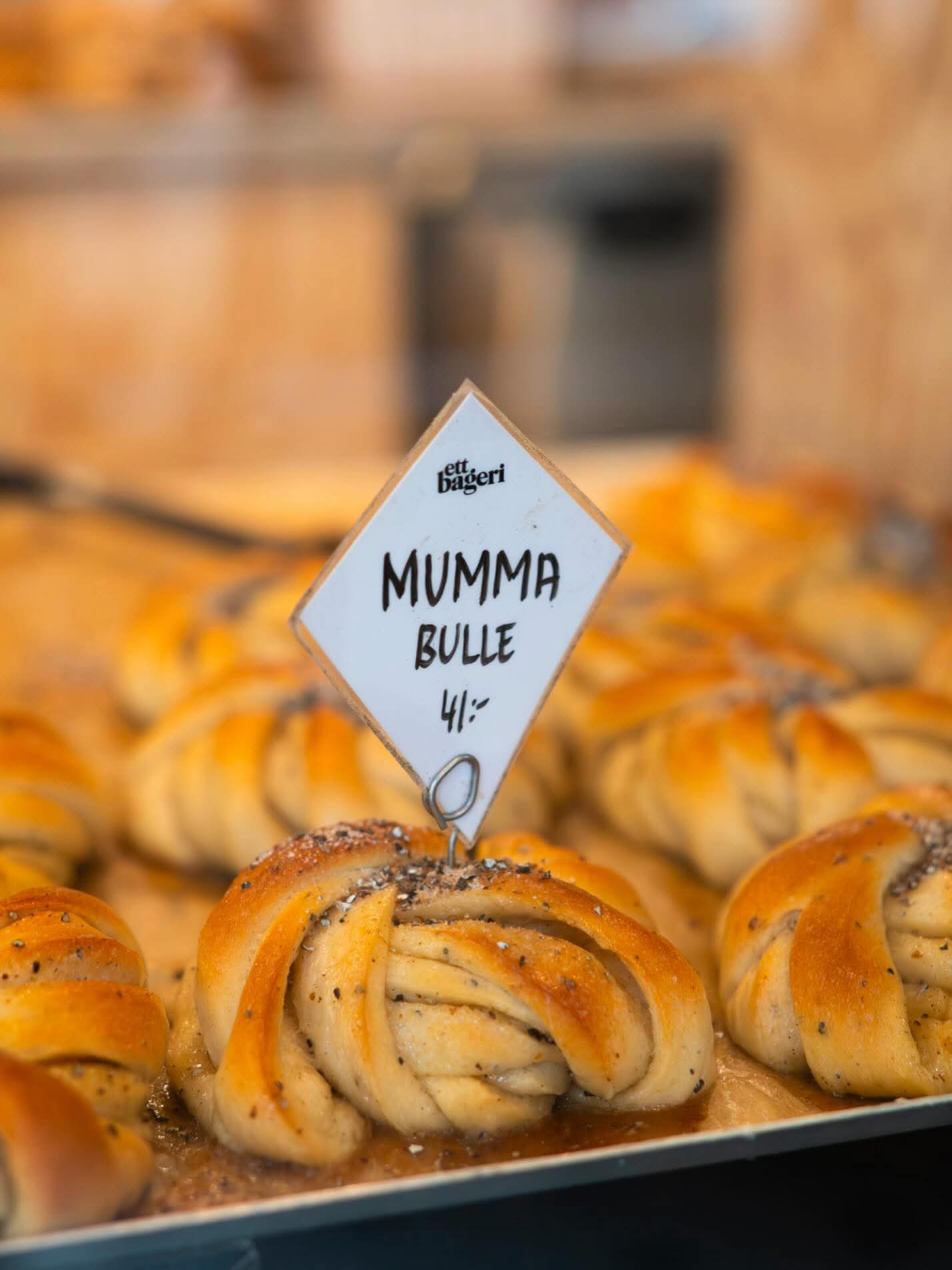 Mumma-bulle med kardemummakross